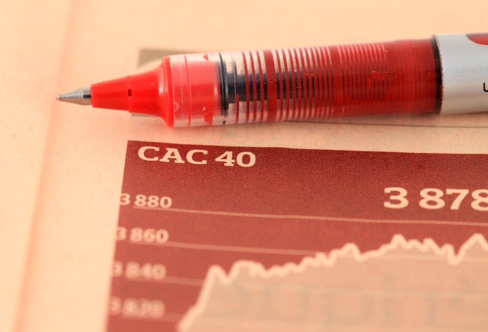 CAC40 - correction - résistance 5700