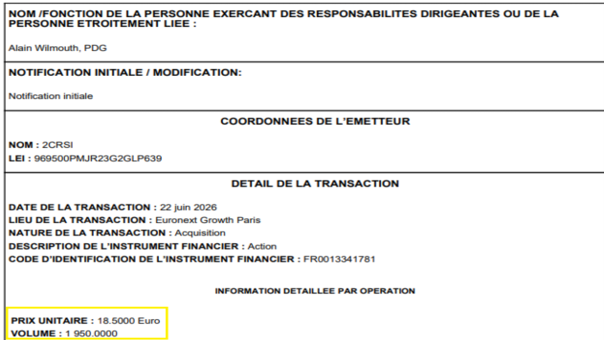 2CRSi_achat_actions_230626